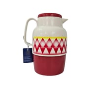 ترمس شاي نقشة الغضار الأحمر