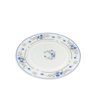 صحن اركبال ازرق مديل فرنسي مسطح