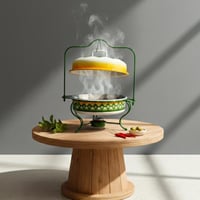 سخان بوفية علاقي غضار أخضر