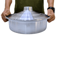 قدر المختار معدن مسطح