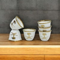 فنجان سيفين ونخلة جامبو مذهب