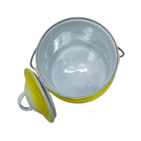 سطل سمن غضار اخضر 3لتر