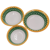 بادية ميلامين غضار أخضر