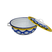 بادية غضار بغطاء (أزرق)