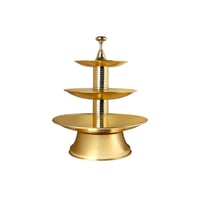 شيال استاند فاكهة ذهبي 3 دور