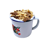 كوب غضار ابو وردة بيد