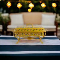 سخان بوفية شالكي أصفر مستطيل