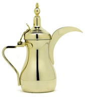 دلة استيل ذهبي 18/8