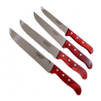 سكين برازيلي ترامونتينا يد خشب