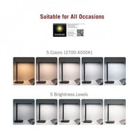 تاوترونكس إضاءه ليد مع شاحن وايرلس بقوة 10/7.5 واط