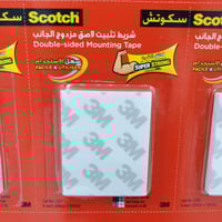 ثري ام | سكوتش 6 قطع دبل تيب لاصق جهتين 3M | Scotc...