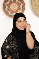 ( 2 ) طرحة بربطة فاخر