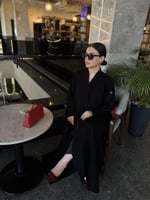 عباية اثير قماش كريب طايح