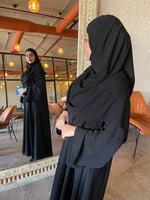 عرض طرحة بندانه + نقاب مجانا