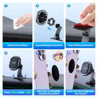 حامل مغناطيس للجوال 360 درجه