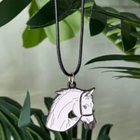 سلسال حصان ابيض