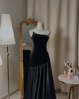 فستان سهرة طويل 5231