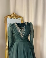 فستان سهرة ميدي 5182 ( 4 الوان )