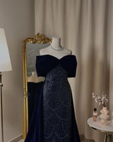 فستان سهرة طويل 5230