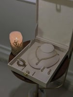 طقم اكسسوار ذهبي A1486