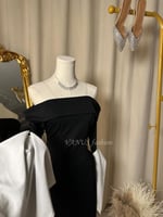 فستان طويل 4536 ( لونين )