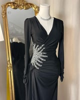 فستان سهرة طويل 4814 ( 3 الوان )