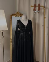 فستان سهرة طويل 5396 (3 الوان)