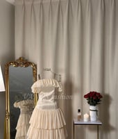 فستان سهرة ميدي ( 2 لونين ) 4222