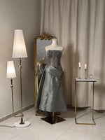 6314 - فستان سهرة ميدي