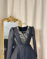 فستان سهرة ميدي 5182 ( 4 الوان )