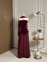 6696- فستان سهرة طويل