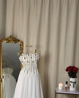 فستان طويل (3 الوان ) 4414