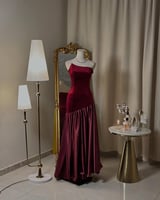 فستان سهرة طويل 5231