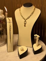 طقم اكسسوار ذهبي A1405