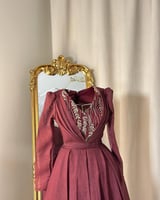 فستان سهرة ميدي 5182 ( 4 الوان )