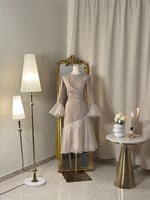 5984-فستان ميدي ( 2 لونين )