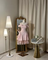 فستان سهره ميدي 5054