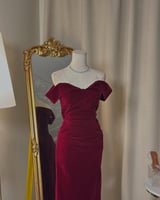 فستان سهرة طويل 5274 (لونين)