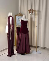 فستان سهرة طويل 5324