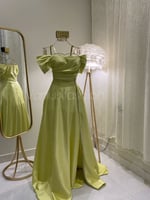 فستان طويل ( 2 لونين ) 3481