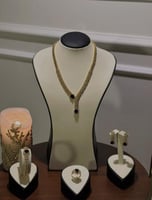 طقم اكسسوار ذهبي A1486