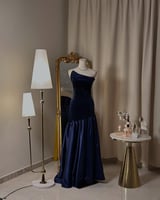 فستان سهرة طويل 5231