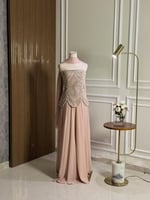 6778 - فستان سهرة ملكي مطرّز