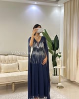 فستان سهرة طويل 4893