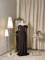 6369- فستان سهرة طويل