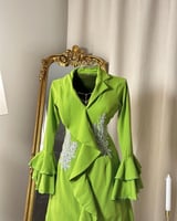 فستان طويل بأكمام ( 7 الوان) 4362