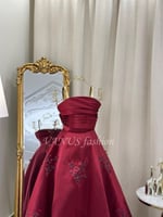 فستان ميدي (لونين ) 4472