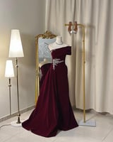 فستان سهرة طويل 5312