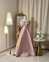 فستان سهرة طويل 5155 ( لونبن )