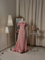 6352- فستان سهرة طويل